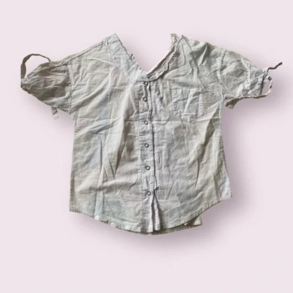 White Button-Up Shirt